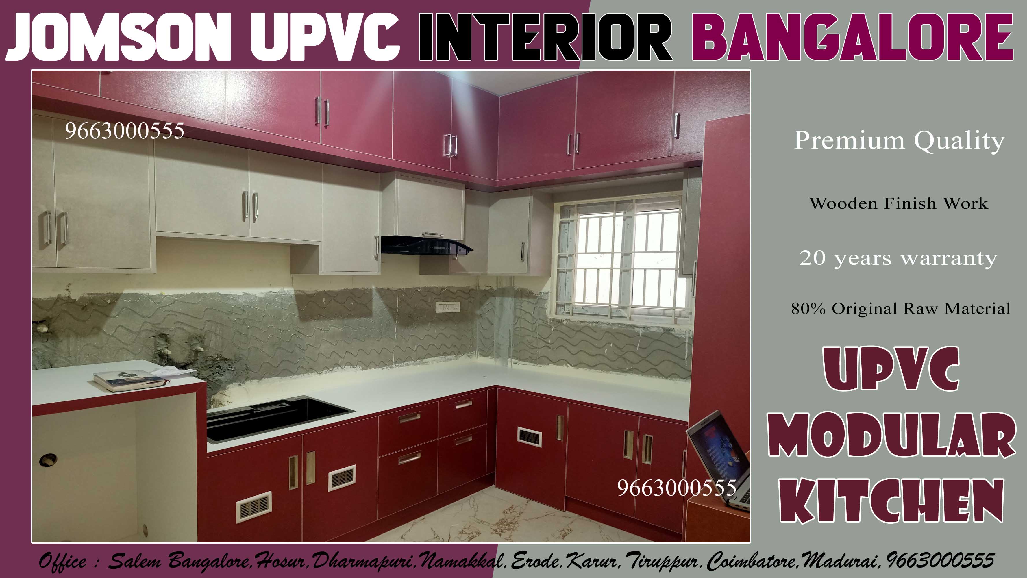low cost upvc inteirors in bangalore